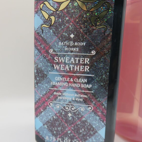 Bath & Body Works Champagne Champagne Toast & Sweater Weather foaming hand Soap - Picture 3 of 5
